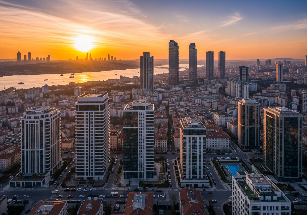 İstanbul Modern Şehir Manzarası